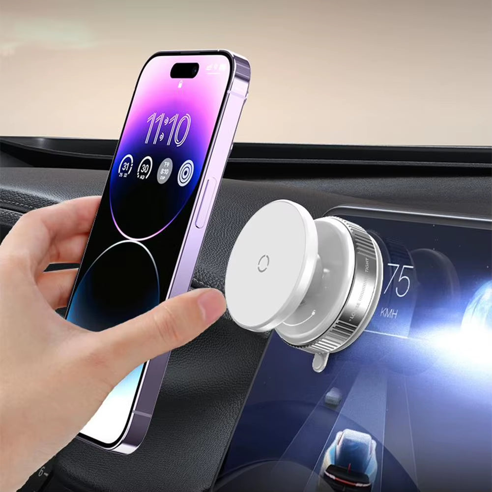 For Magsafe Magnetic Vacuum Car Phone Holder 360° Rotation Intelligent Car Mount Car Magnetic Holder for Iphone/Samsung/Xiaomi