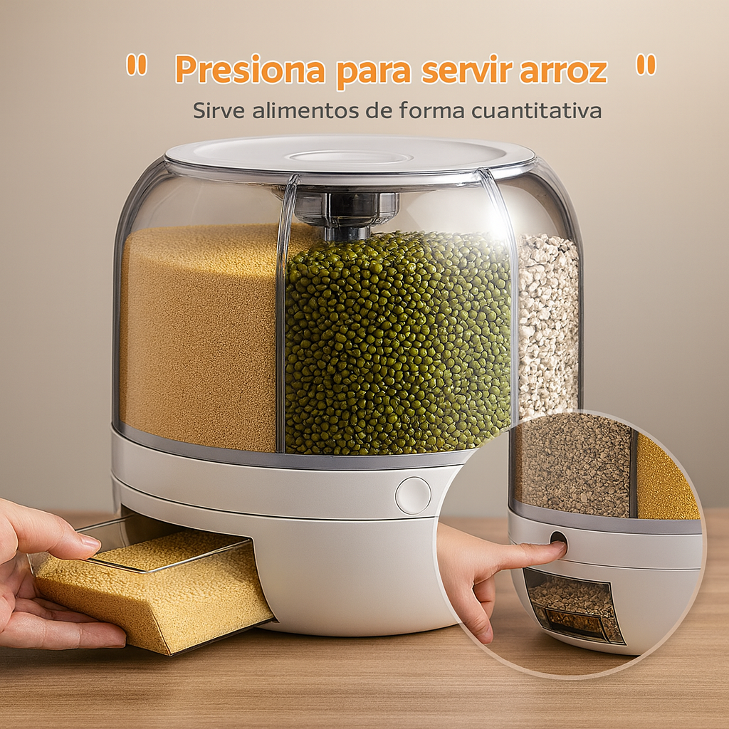 Dispensador Giratorio 360° 6X