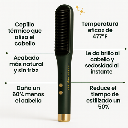 Cepillo Alisador 3 en 1