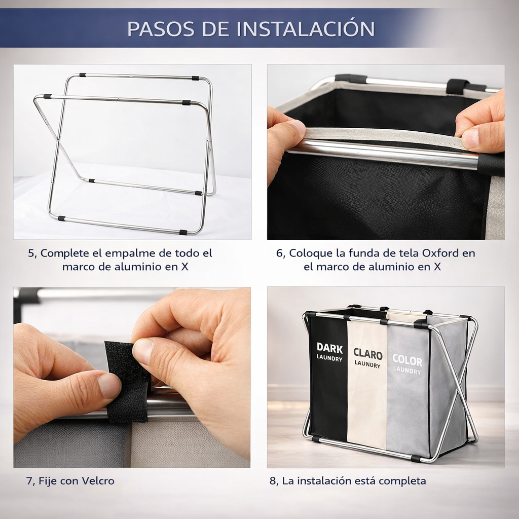 Cesta de Ropa Plegable