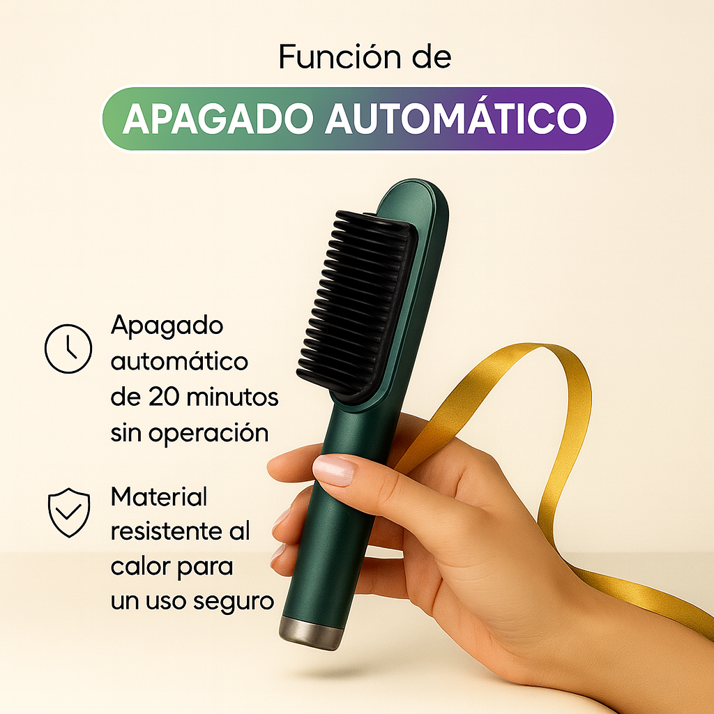 Cepillo Alisador 3 en 1