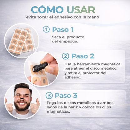 Tiras Magnéticas Nasal