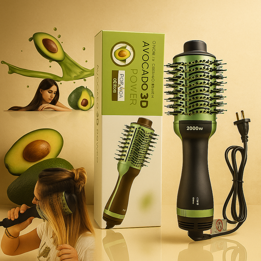Cepillo Avocado 3 en 1