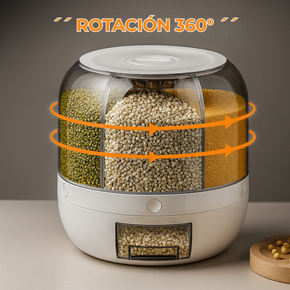 Dispensador Giratorio 360° 6X